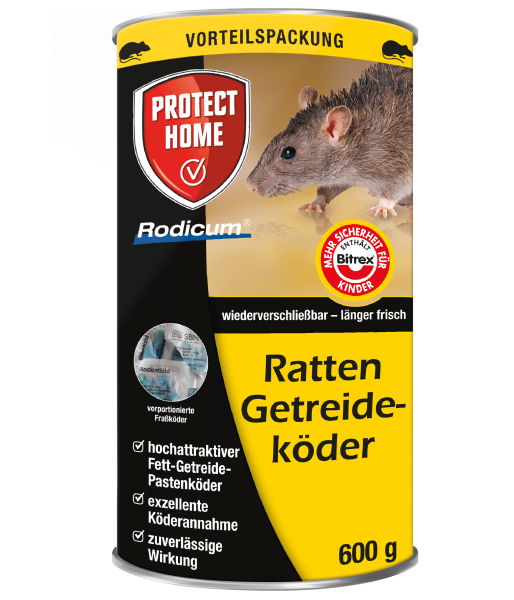 Protect Home Rodicum® Ratten Getreideköder, 600 g
