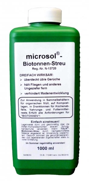Microsol Biotonnen-Streu, 1000 ml