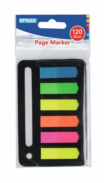 STYLEX® Page Marker 31298, farbig, 120 Flaggen