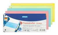 STYLEX&reg; Trennstreifen, 190 g/m&sup2;, farbig, 1 Packung = 40 St&uuml;ck